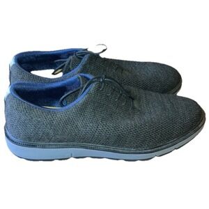 Swims Wool Mens 11 Charcoal All Motion Knit Oxford Sneakers Business Casual NWOT